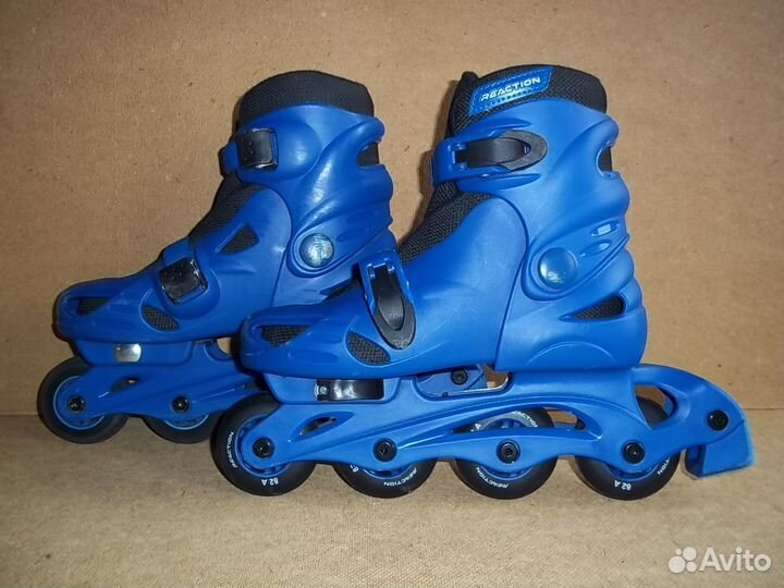 Роликовые коньки детские Reaction размер 32-35