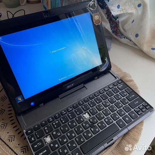 Планшет с клавиатурой acer