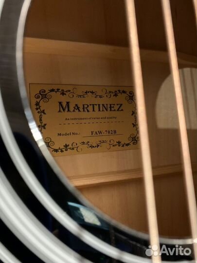 Акустическая гитара Martinez