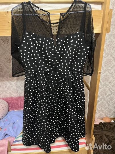 Платье женское 42 44 черное вечернее