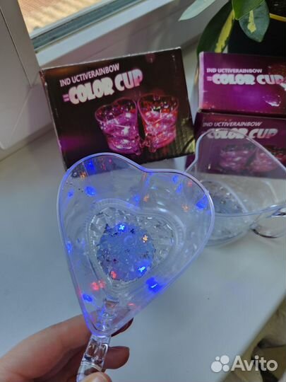 Кружки с подсветкой 2шт