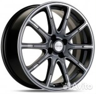 Khomen 2102 9.5x21 5x112 ET 45 Dia 66.6 (BFP Matt)