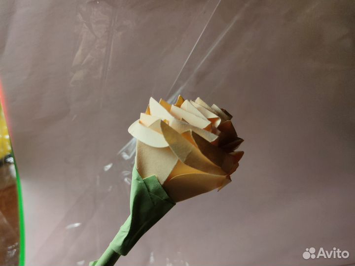 Розочки из бумаги