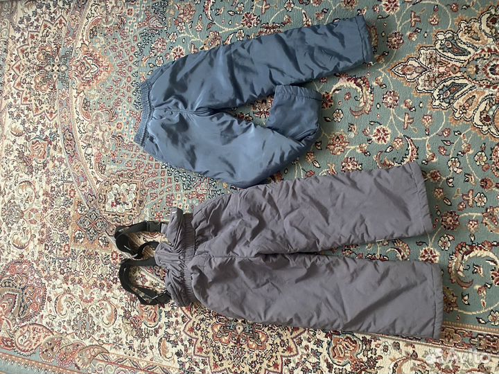 Зимние брюки для девочек 110