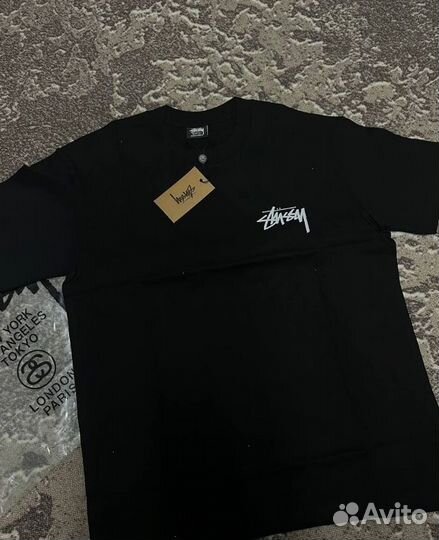 Футболка Stussy Kittens черная оригинал