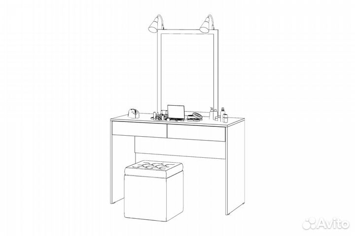 Письменный стол марк 110-5