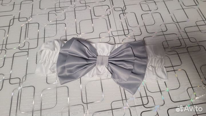 Бантик для конверта на выписку