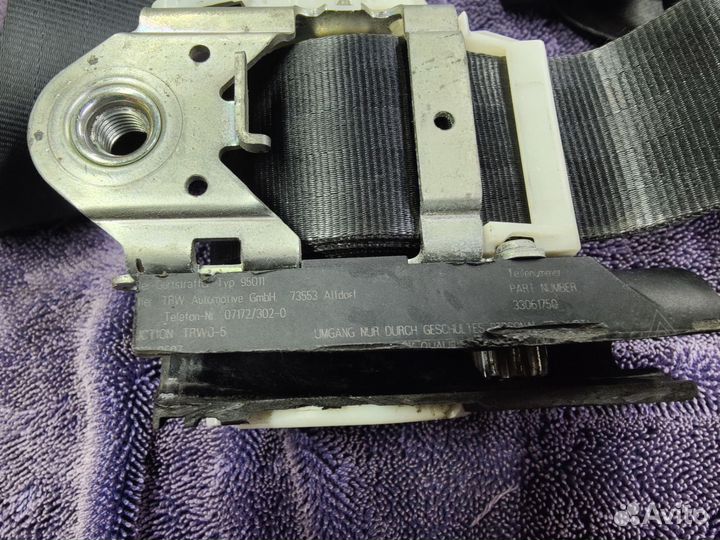 Ремни безопасности Шкода Фабия 2 передние