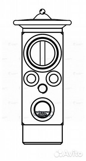Клапан расш. кондиционера BMW X5 (E53) (00) /5