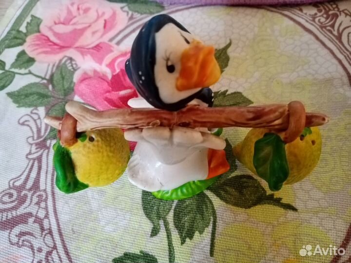 Солонка и перечница Уточка с коромыслом