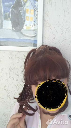 Заколка и резинка из волос