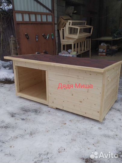 Будка для собаки утепленная
