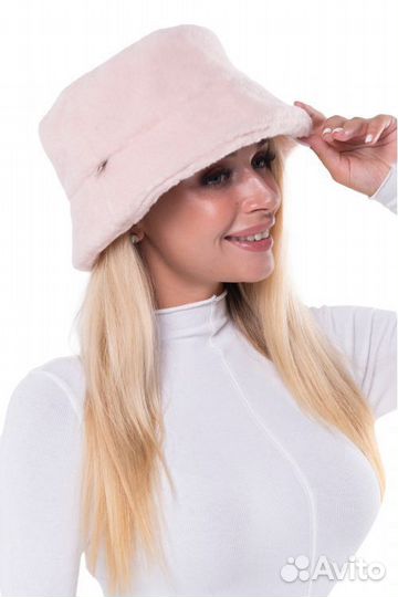 Панама меховая новая - натуральная шерсть