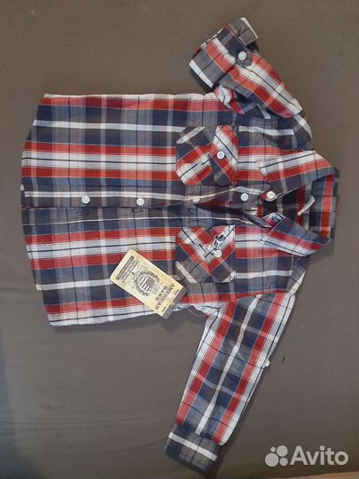 Рубашка детская для мальчиков