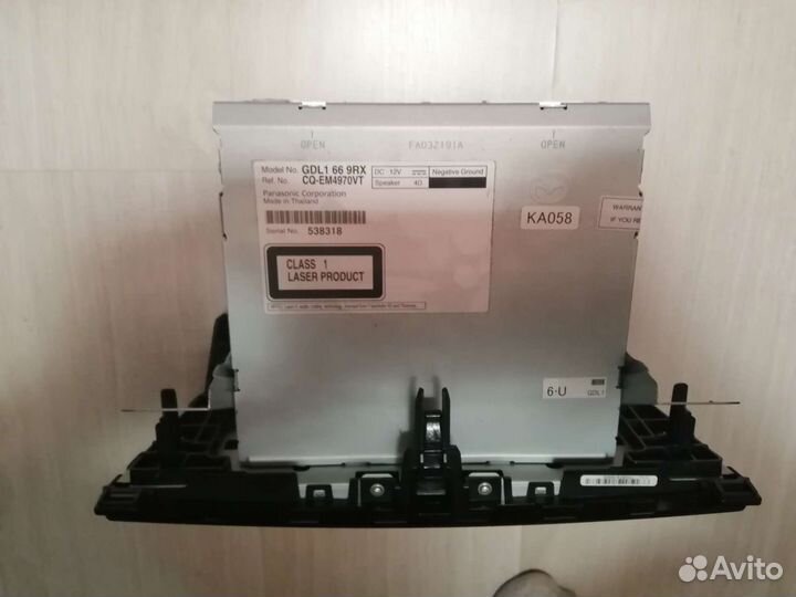 Магнитола Мазда 6