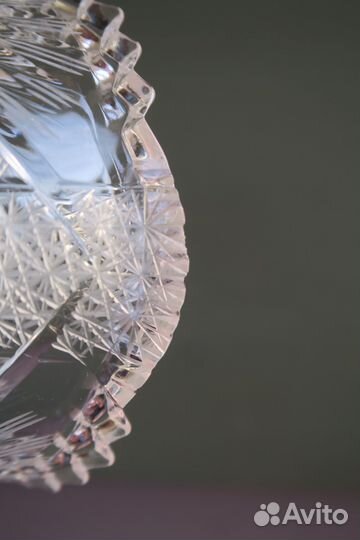 Вазы хрусталь СССР Чехия Богемия