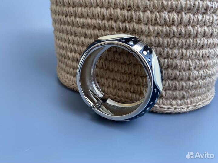 Браслет женский широкий металлический