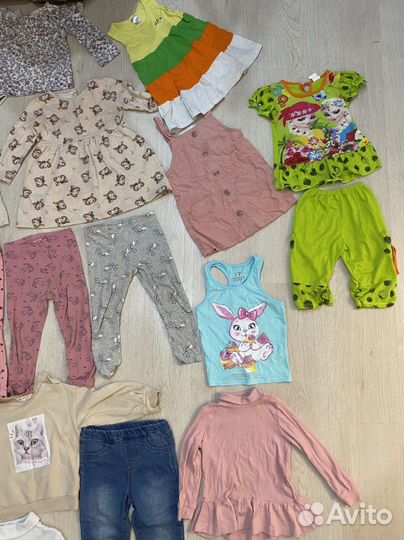 Вещи пакетом на девочку 92 размер