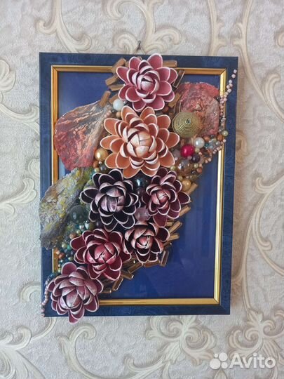 Интерьерная,объемная картина,ручная роспись