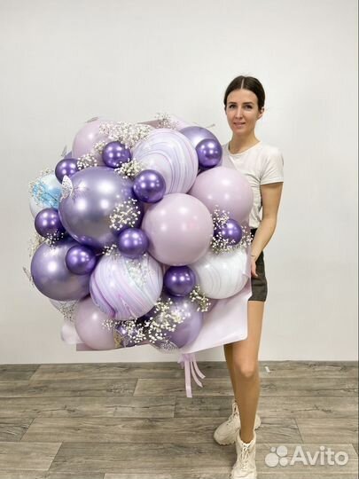 Букет гигант из шаров