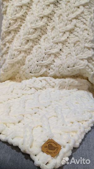 Плед детский плюшевый 85х95 см