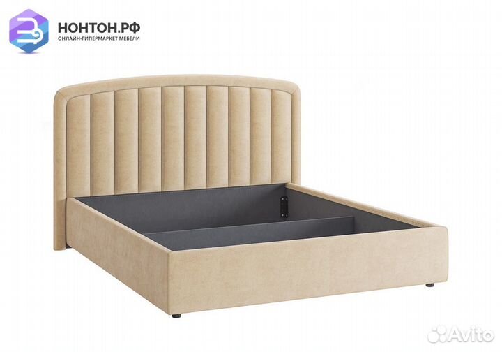 Кровать Сиена 2 1.6 м карамель