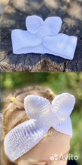 Вязаные повязки Солоха 1-3 года