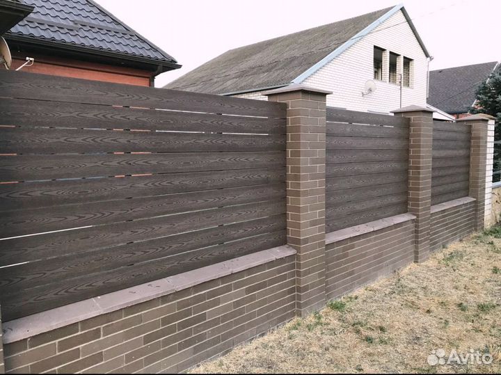 Заборная доска дпк