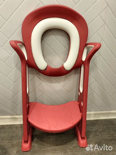 Сиденье для унитаза со ступенькой детское