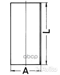 Гильза d84.45 STD 89536190 kolbenschmidt