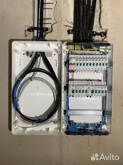 Электромонтаж под ключ. Услуги электрика