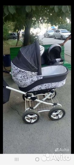 Коляска 2 в 1 бу