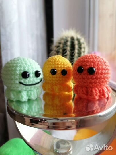 Мягкие игрушки вязаные