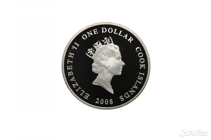 Монета Острова Кука Самолеты-Антонов ан-2 2008