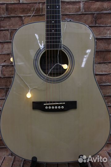 Крафтовая электроакустическая гитара fabio