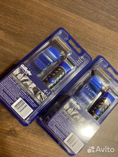 Триммер/стайлер/бритва Gillette Styler 4 в 1 новый
