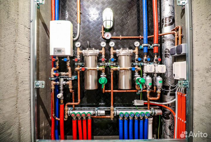 Отопление, теплый пол, водоснабжение