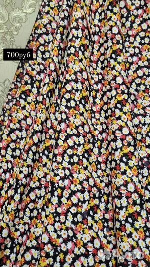 Ткань штапель хорошего качество. Цена за 3 метра