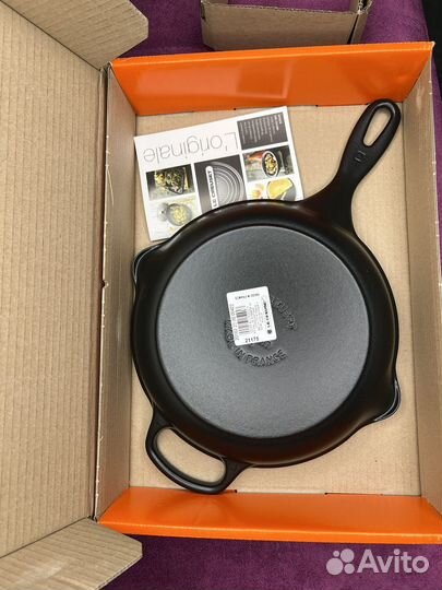 Посуда le creuset чугунная сковорода 23 см