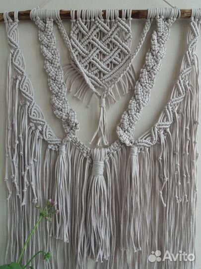 Настенное панно макраме