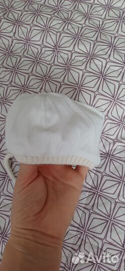 Шапочка для новорожденного весна, осень