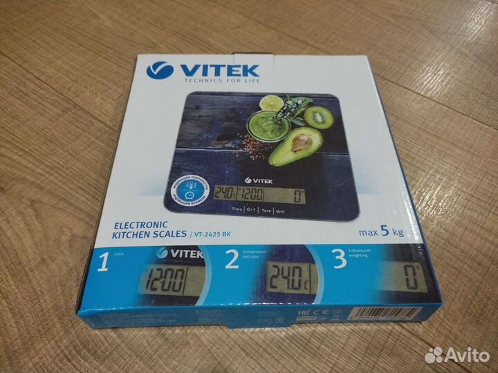 Весы кухонные Vitek VT-2425 BK
