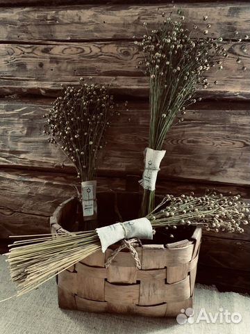 Букеты из льна