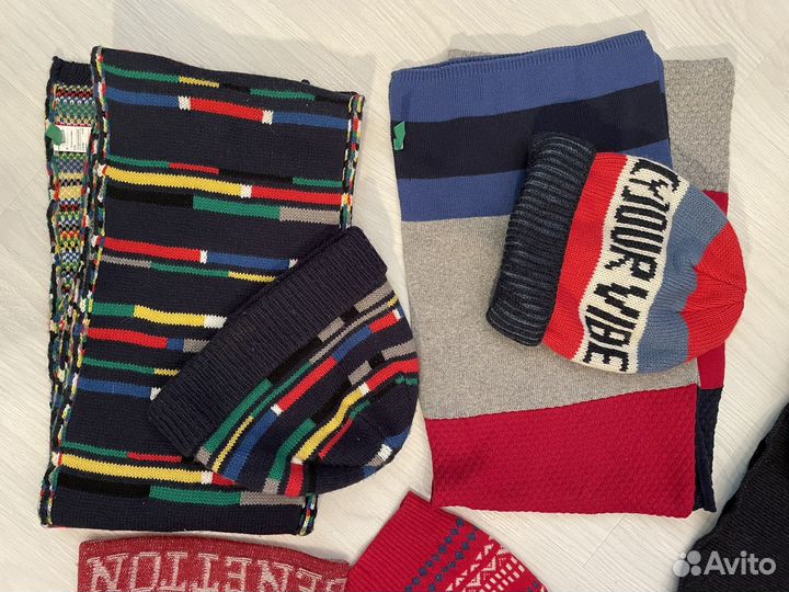 Шапки шарфы Benetton gulliver