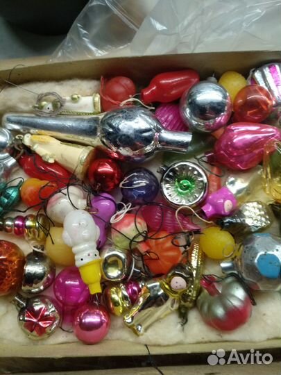 Елочные игрушки мини