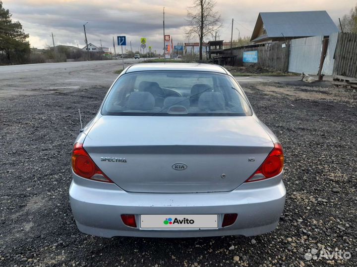Kia Spectra 1.6 МТ, 2008, 143 000 км
