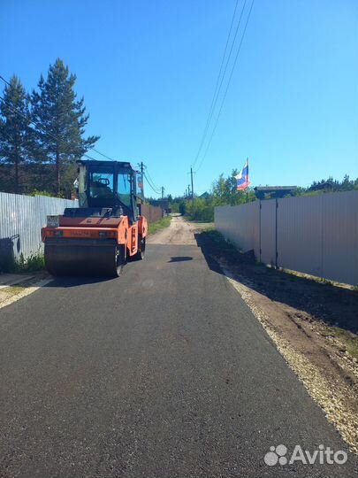 Асфальтирование укладка асфальта