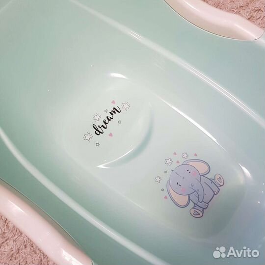 Ванночка для купания, горка для малыша