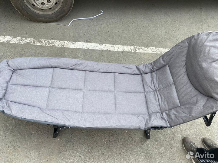 Шезлонг раскладушка