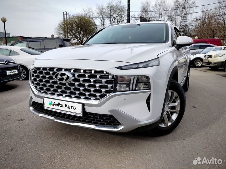 Hyundai Santa Fe 2.2 AMT, 2021, 83 000 км